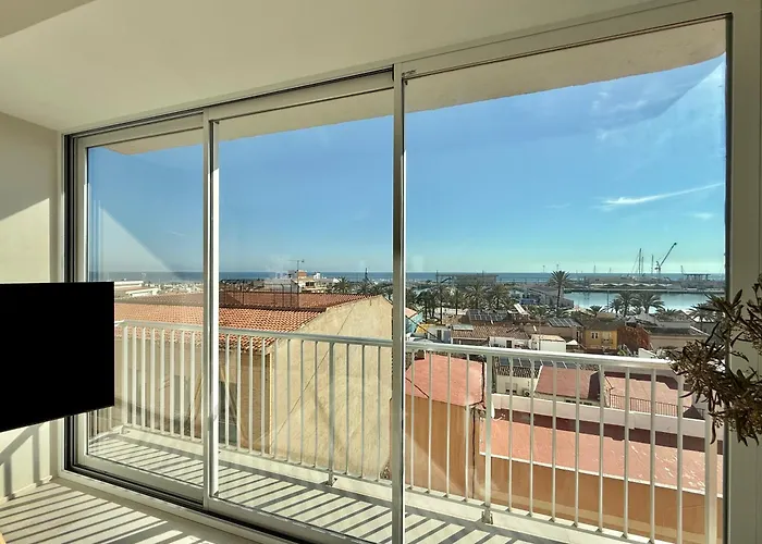 Centro Con Vistas Al Mar Y Parking Apartment Denia
