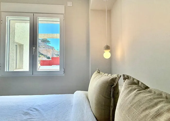 Centro Con Vistas Al Mar Y Parking Apartmán Denia